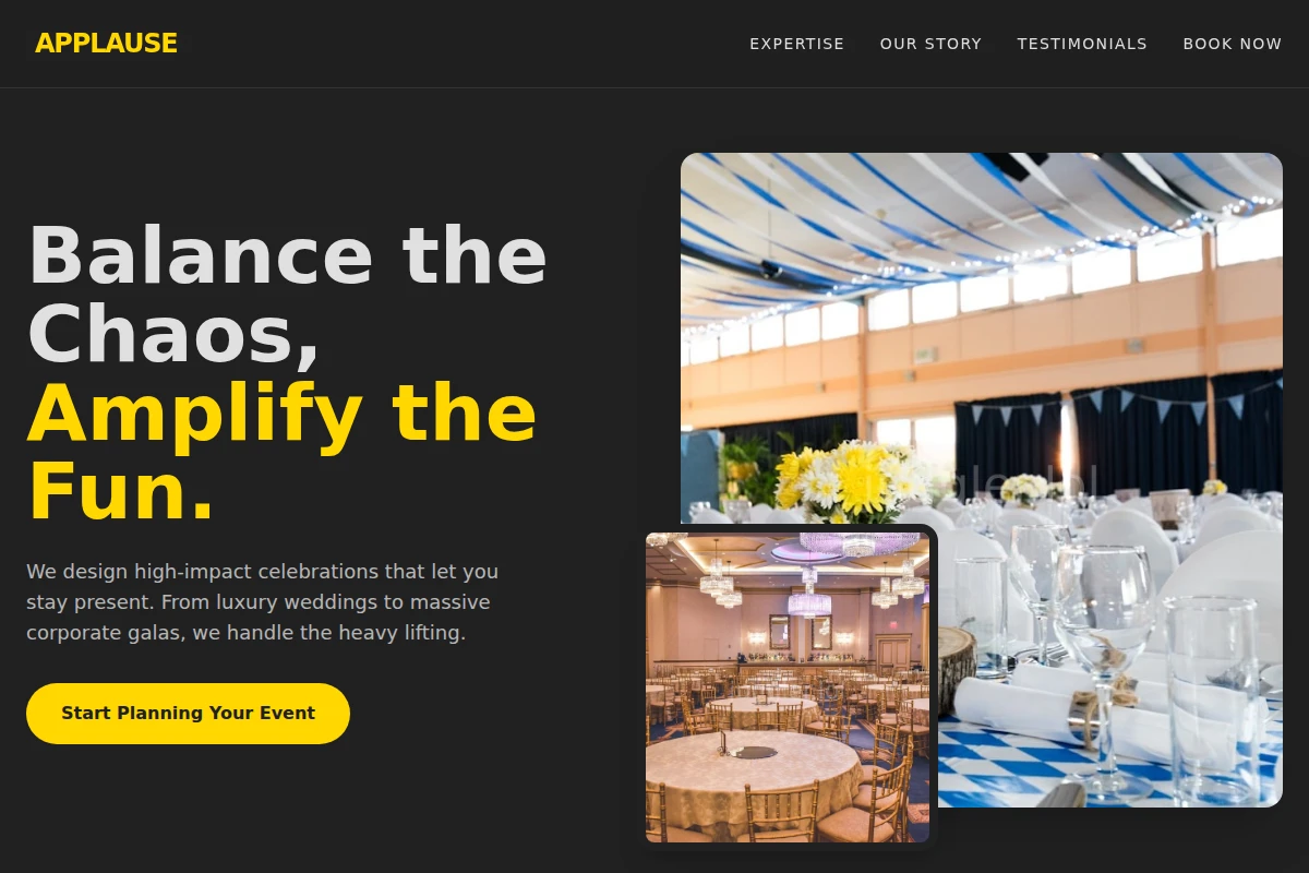 Applause Event Planning
